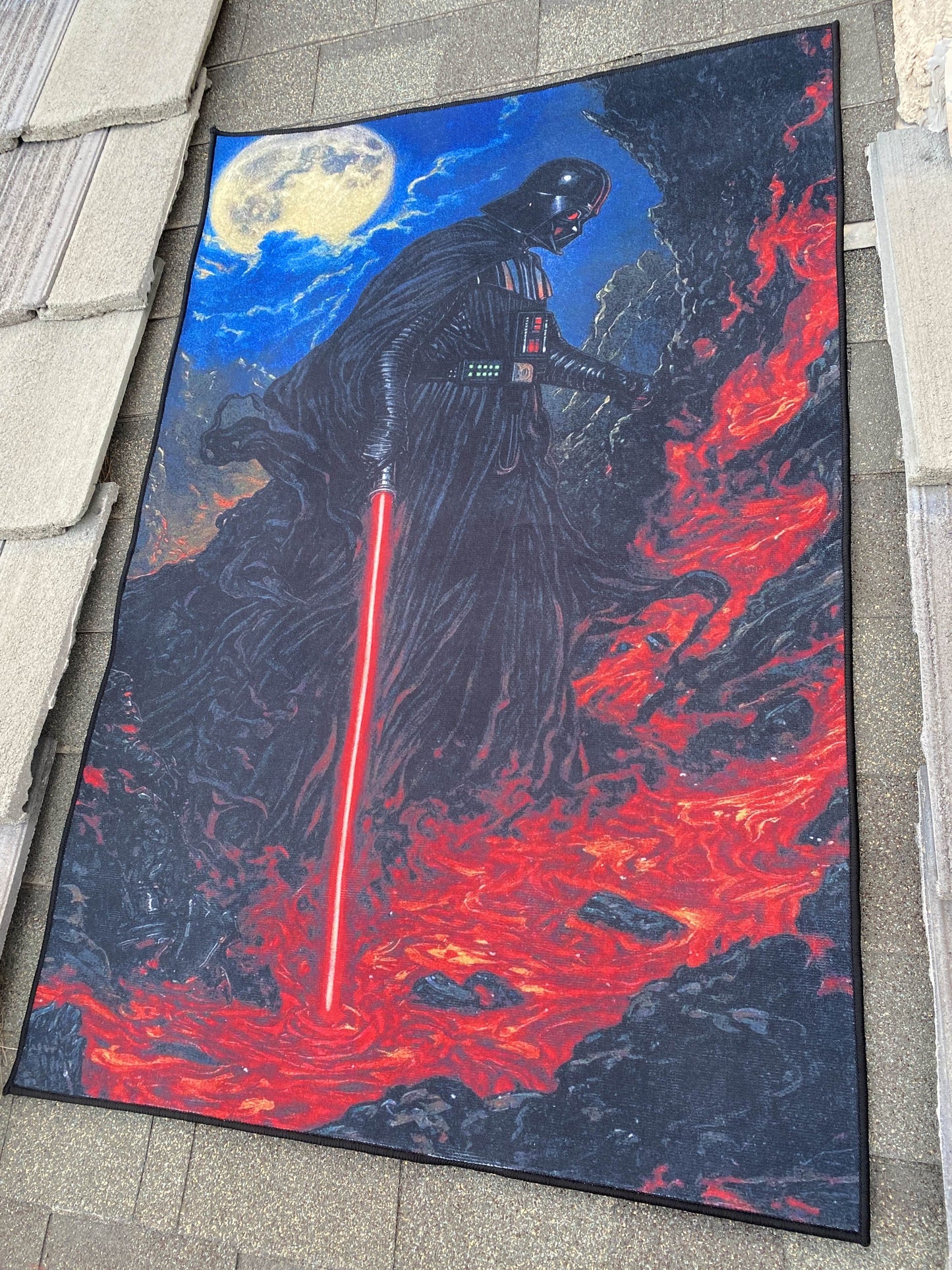Darth Vader Star Wars Rug Aura Vader