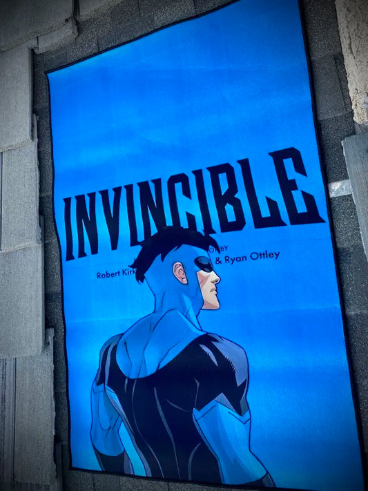 "Invincible"  [Titlecard] Rug